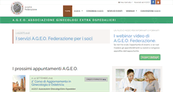 Desktop Screenshot of ageo-federazione.it